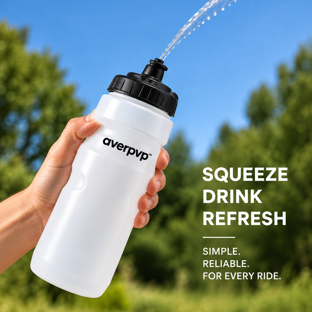 averpvp™ 24 fl oz Squeeze Sports Water Bottles, Cycling Drinking Bottles with Pull Spouts, Set of 2